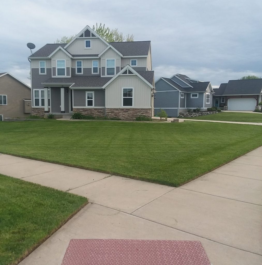get lawn ready for spring Michigan